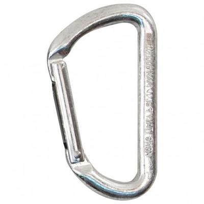 Kong - Mini D - Materialkarabiner grau Image