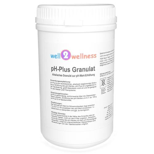 PH Plus Granulat / pH Heber Granulat 1,0 kg - Well2wellness