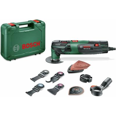 Bosch - Multifunktionswerkzeug pmf 250 ces Set (250 Watt, für Starlock Zubehör, 6tlg.