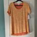 Lularoe Tops | -Large Bear Lularoe Irma Tunic | Color: Orange/Yellow | Size: L