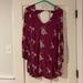 Free People Dresses | Embroidered Austin Mini Dress | Color: Pink/White | Size: Xs