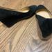 J. Crew Shoes | Jcrew Black Suede Wedges. Size 8 | Color: Black | Size: 8