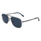 LACOSTE EYEWEAR Men's L231S-038 Sunglasses, Light Grey, 57/18/140