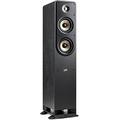 POLK AUDIO Signature Elite ES50 High-Resolution HiFi Floorstanding Speaker for Home Cinema, Compatible with Dolby Atmos and DTS: X (One Piece), Black, 22.86 x 27.94 x 93.98 cm, 14.51 Kilograms