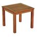 Teak Square Side Table - Prime Teak by Whitecap Teak WT60053