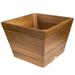 Medium Teak Planter Box - Prime Teak by Whitecap Teak 63109