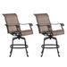 South Ponto Sling Bar Stool With Aluminum Frame, All-Weather, Set of 2