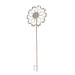 Oxidized Copper Finish Celestial Spinner Garden Stake 23.5 Inch - 62.5 X 23.5 X 3 inches