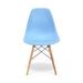 Mid-Century Modern Eiffel Style Kids Chair with Wood Legs