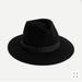 J. Crew Accessories | J. Crew Western Hat With Grosgrain Trim | Color: Black | Size: Os