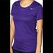 Nike Tops | 3/$15 Nike Dry Fit Short Sleeve Shirt Size Medium Euc | Color: Purple | Size: M