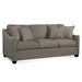 Braxton Culler Oliver 81" Square Arm Sofa w/ Reversible Cushions in Blue/Black/Brown | 37 H x 81 W x 39 D in | Wayfair 731-011/0256-54/BLACK