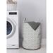 East Urban Home Ambesonne Grey Laundry Bag Fabric in Gray | 12.99 H x 12.99 W in | Wayfair F06300CD6BC14793BC298B8FFDD8CFE2