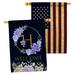 Breeze Decor K Initial 2-Sided Polyester 40 x 28 in. House Flag | 40 H x 28 W in | Wayfair BD-FL-HP-130242-IP-BOAA-D-US21-BD