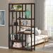 17 Stories Chappa 78.74" H x 39.37" W Stainless Steel Etagere Bookcase in Black | 78.74 H x 39.37 W x 11.8 D in | Wayfair