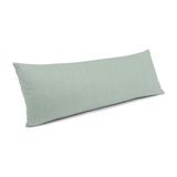 Latitude Run® Oys Down Blend Rectangular Lumbar Pillow Down/Feather/Linen in Green | 14 H x 48 W x 5 D in | Wayfair