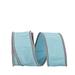 The Holiday Aisle® Striped Ribbon Fabric in Green/Blue | 360 H x 2.5 W x 4 D in | Wayfair C2088B8DB1FC41B4B5E6C23373EF954D