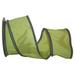 The Holiday Aisle® Striped Ribbon Fabric in Green | 360 H x 2.5 W x 4 D in | Wayfair C035DE63B07F4A21ABC958998E086A4E