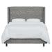 Birch Lane™ Bellfield Upholstered Low Profile Standard Bed Metal | 55 H x 65 W x 85 D in | Wayfair 3FAC5467A3DC4E38A3B05D1E1D4305E3