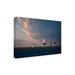 Breakwater Bay Lighthouse 7 by Dennis Frates - Wrapped Canvas Photograph Canvas, Wood in Black/Blue/Gray | 12 H x 19 W x 2 D in | Wayfair