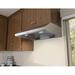 Zephyr Hurricane 30" 695 CFM Under Cabinet Range Hood Stainless Steel in Gray | 7 H x 30 W x 20.1 D in | Wayfair AK2500CS