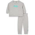 Levi's Kids Baby Boy's Lvb Knit Crew Jogger Set Track Pants, Grey Heather, 24 Months