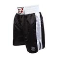 Paffen Sport «PRO» Professional Boxing Short for Professional Boxing Competitions and Training; Black/White; Size: L