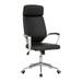 Calico Designs High Back, Height and Tilt Adjustable, Modern Executive Chair with Padded Arms and Chrome Base