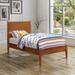 Coop Mid-Century Modern Wood Teen Platform Bed by Furniture of America