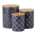 DII Mixed Print Ceramic Canister 3 Piece