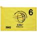 PGA TOUR Event-Used #6 Yellow Pin Flag from The EMC World Cup on December 12th to 15th 2002