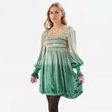 Urban Outfitters Dresses | Isobel Smocked Dress | Color: Green | Size: M