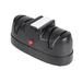 ANMINY Black Electric Knife Sharpener w/ 2 Stage Sharpening Synthetic Stone in Black/Gray | 3.74 H x 9.05 W x 3.93 D in | Wayfair 0181519110014ABK