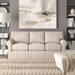 Braxton Culler Benton 86" Rolled Arm Sofa w/ Reversible Cushions Polyester in Gray/Blue | 38 H x 86 W x 40 D in | Wayfair 628-011/0126-63