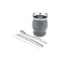 Ensemble de placards ba Mate Cup et Bombilla comprend un Cisco deux Bombilla Mate Cup paille et