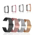 Bracelet de 20mm pour Amazfit Bip 3 5 S U Lite GTS 2 3 4 Mini Bande avec Étui de Protection Écran