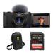 Sony ZV-1 Digital Camera with Accessory Kit (Black) DCZV1/B