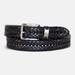 Nautica Men's Braided Belt True Black, 42W