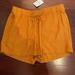 J. Crew Shorts | J.Crew Linen Shorts Bnt | Color: Orange | Size: Xs
