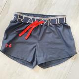 Under Armour Bottoms | Euc Girls Size Small Under Armour Play Up Shorts | Color: Gray/Pink | Size: Sg