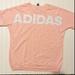 Adidas Tops | Adidas Tunic Style Short Sleeve Sweatshirt Medium | Color: Pink | Size: M