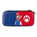PDP Gaming Offiziell lizenziert Switch Slim Deluxe Travel Case - Mario - Semi-Hardshell Protection - Protective PU Leather - Holds 14 Games & Console - Works mit Switch OLED & Lite - Perfect für Kids