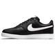 NIKE Men's Court Vision Low Better Basketball Shoe, Nero Bianco, 7 UK