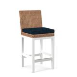 Braxton Culler Seagrass Top Counter Stool Wood/Wicker/Rattan in Brown | 37 H x 18.5 W x 22.5 D in | Wayfair B111-012/0805-61/FROSTWHITE