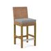 Braxton Culler Seagrass Top Counter Stool Wood/Wicker/Rattan in Brown | 37 H x 18.5 W x 22.5 D in | Wayfair B111-012/0851-55/HONEY