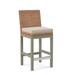 Braxton Culler Seagrass Top Counter Stool Wood/Wicker/Rattan in Brown | 37 H x 18.5 W x 22.5 D in | Wayfair B111-012/0126-63/GREYSTONE