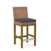 Braxton Culler Seagrass Top Counter Stool Wood/Wicker/Rattan in Brown | 37 H x 18.5 W x 22.5 D in | Wayfair B111-012/0519-61/FRENCHYELLOW