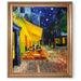 Vault W Artwork Café Terrace At Night by Vincent Van Gogh - Print on Canvas Canvas | 34.5 H x 28.5 W x 0.75 D in | Wayfair