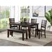 Lark Manor™ Kenshawn Extendable Dining Table Wood in Brown/Red | 30 H in | Wayfair F980A324753B4149A15D15F527DEE64F