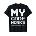 Codierungscode Computer Science Programming Software Engineer T-Shirt